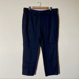 Lands’ End Mid Rise Slim Leg Pants